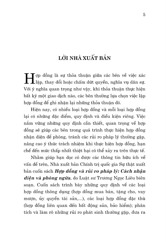 Hop Dong Va Rui Ro Phap Ly: Cach Nhan Dien Va Phong Ngua