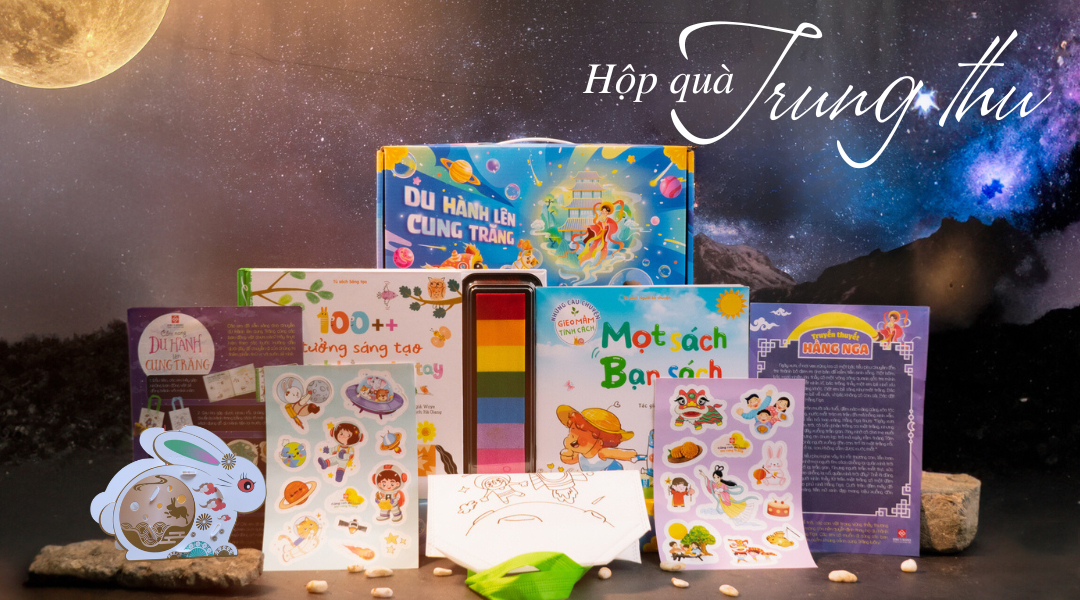 hộp quà trung thu - du hành lên cung trăng