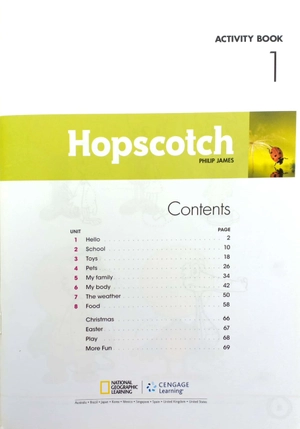 hopscotch 1: activity book