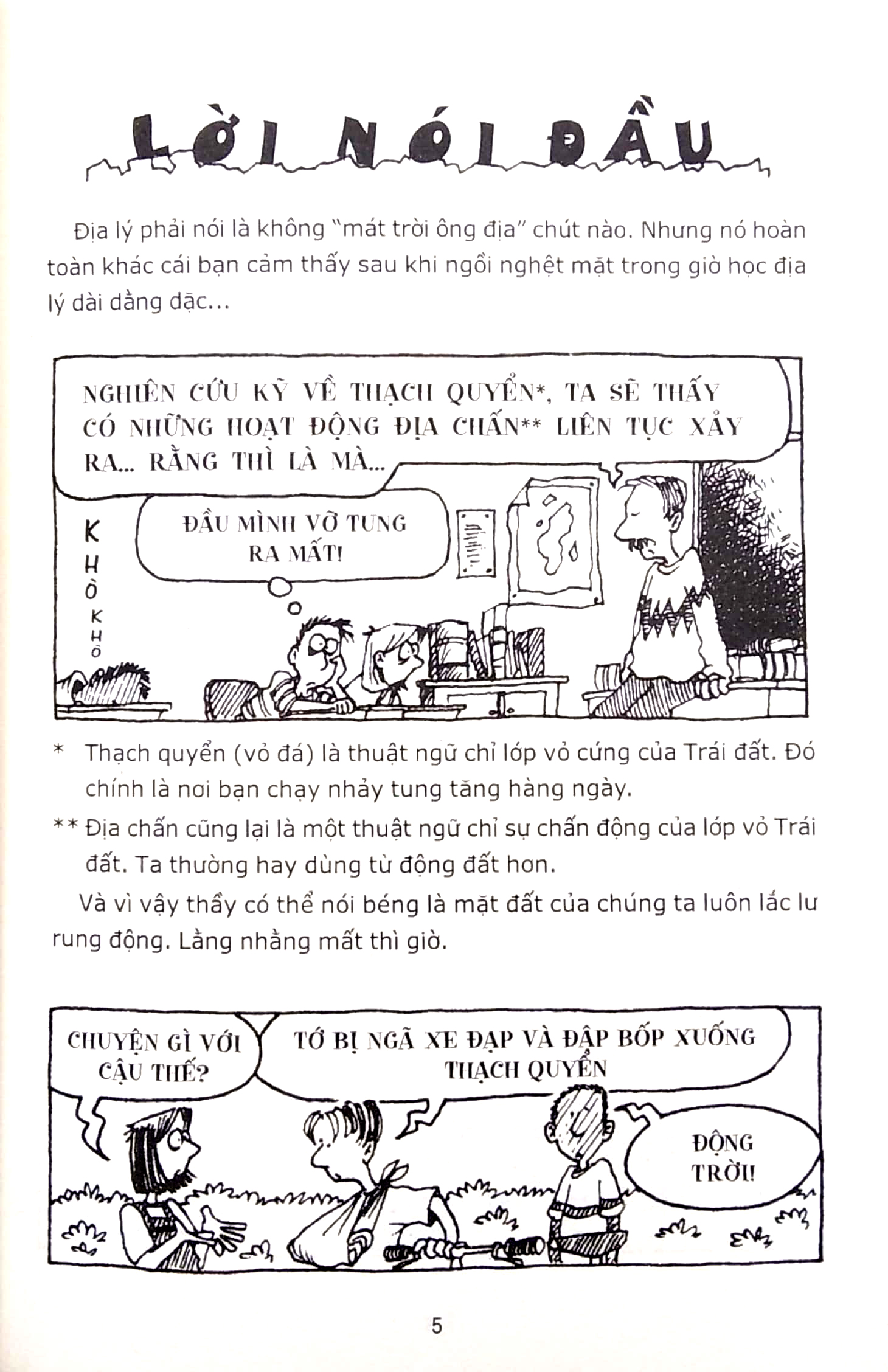 horrible geography - động đất động trời