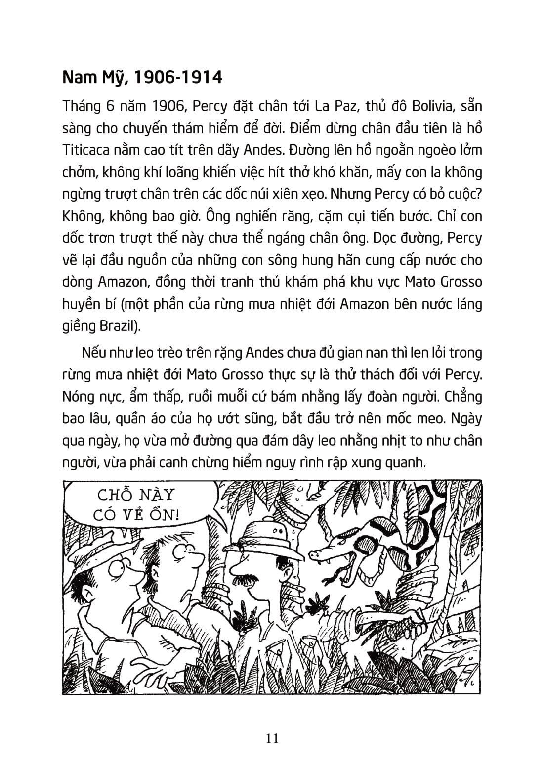 horrible geography - rừng mưa nhiệt đới rậm rạp