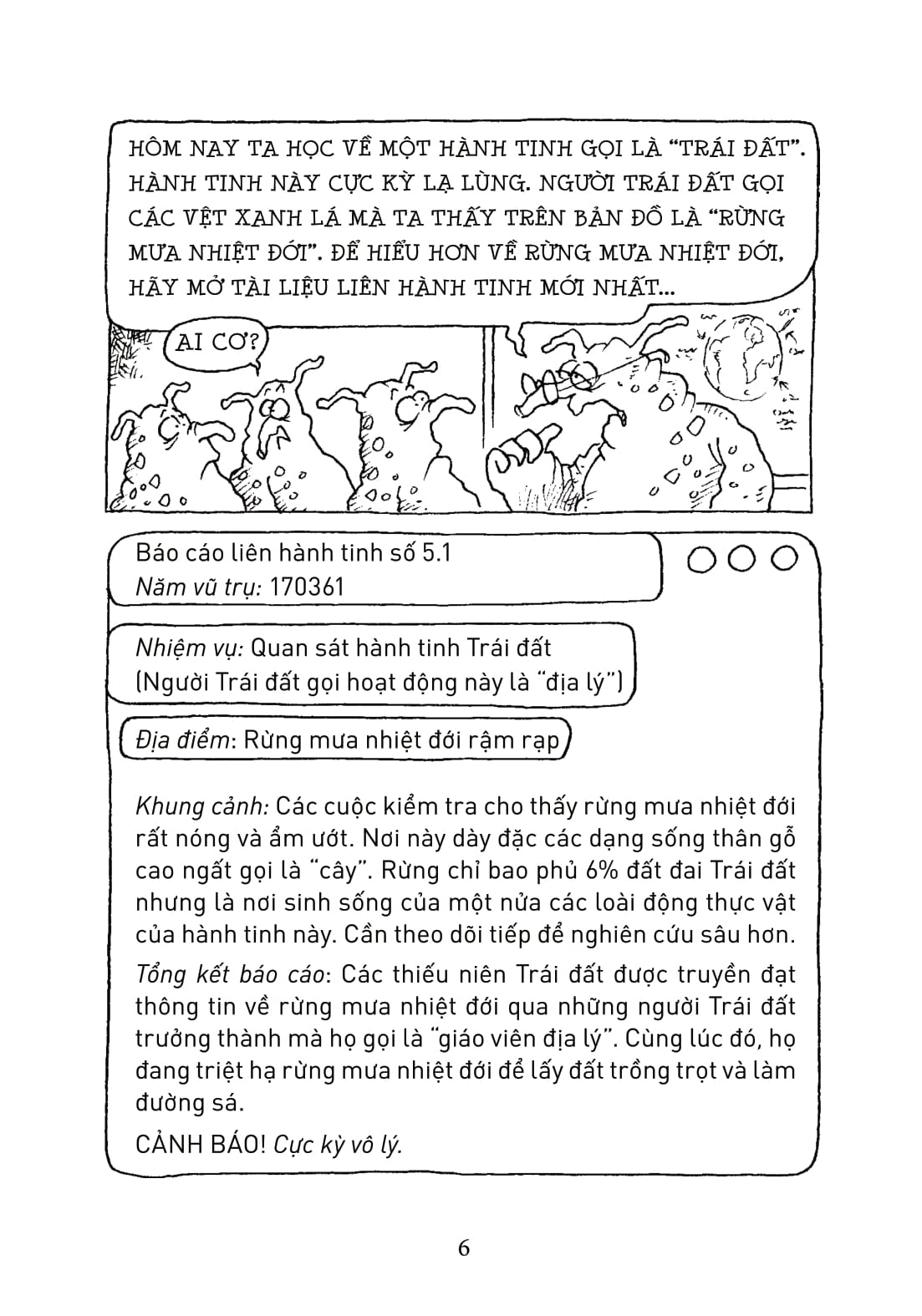 horrible geography - rừng mưa nhiệt đới rậm rạp