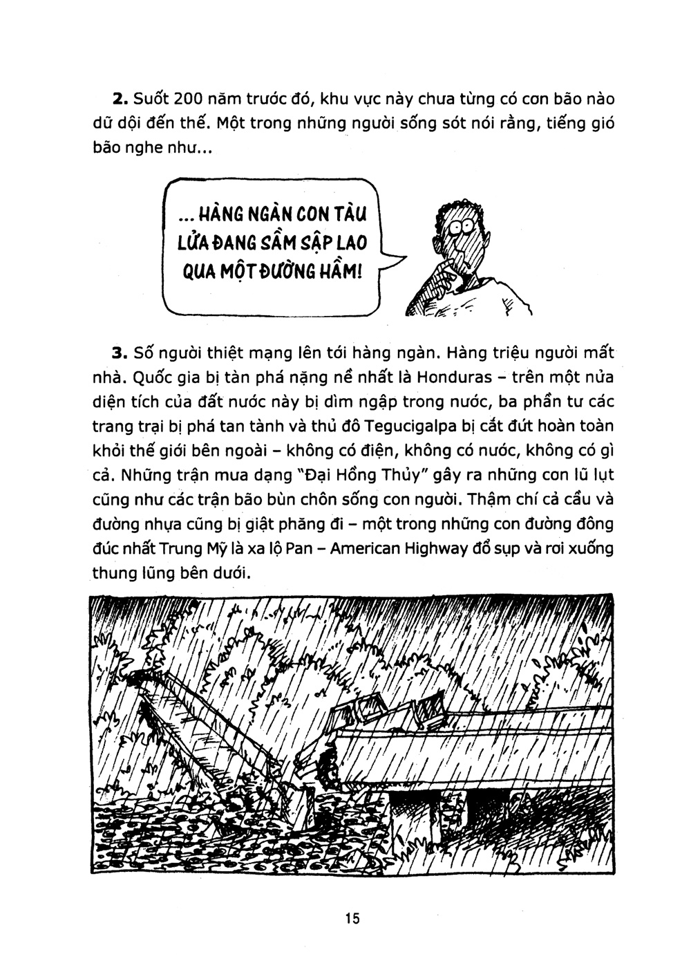 horrible geography - thời tiết mạnh như bão tố