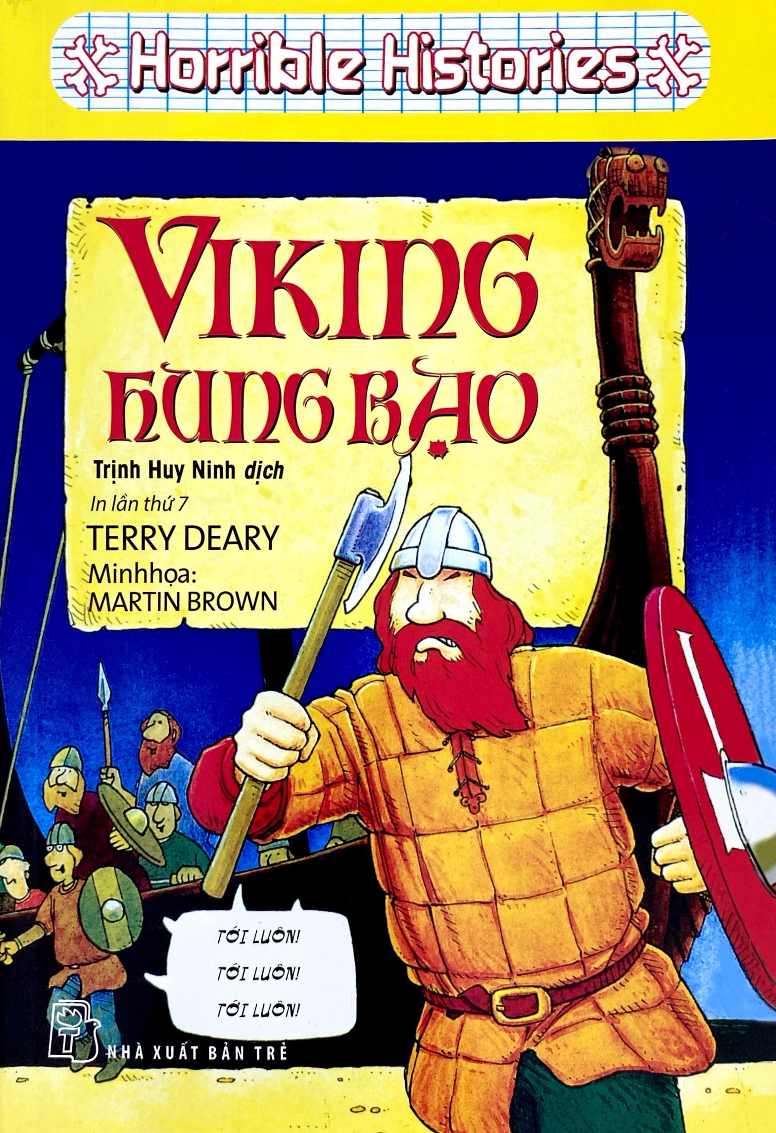 horrible histories - viking hung bạo (tái bản 2021)