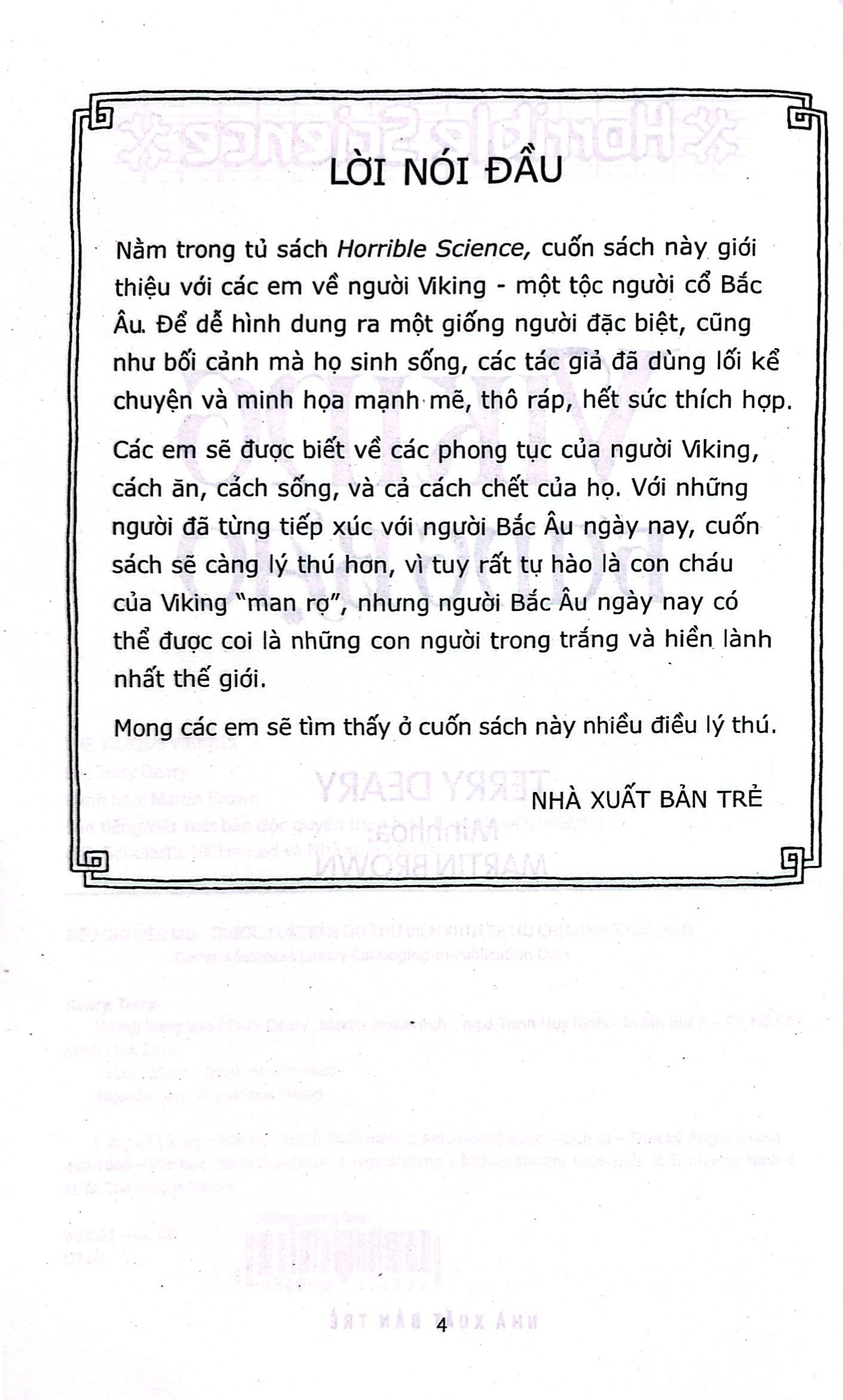 horrible histories - viking hung bạo (tái bản 2021)