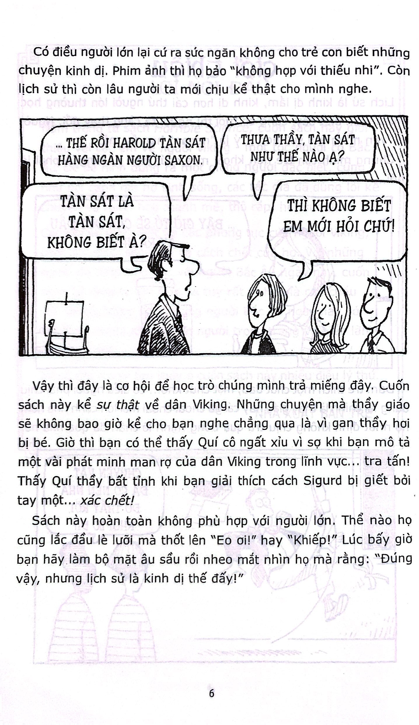 horrible histories - viking hung bạo (tái bản 2021)