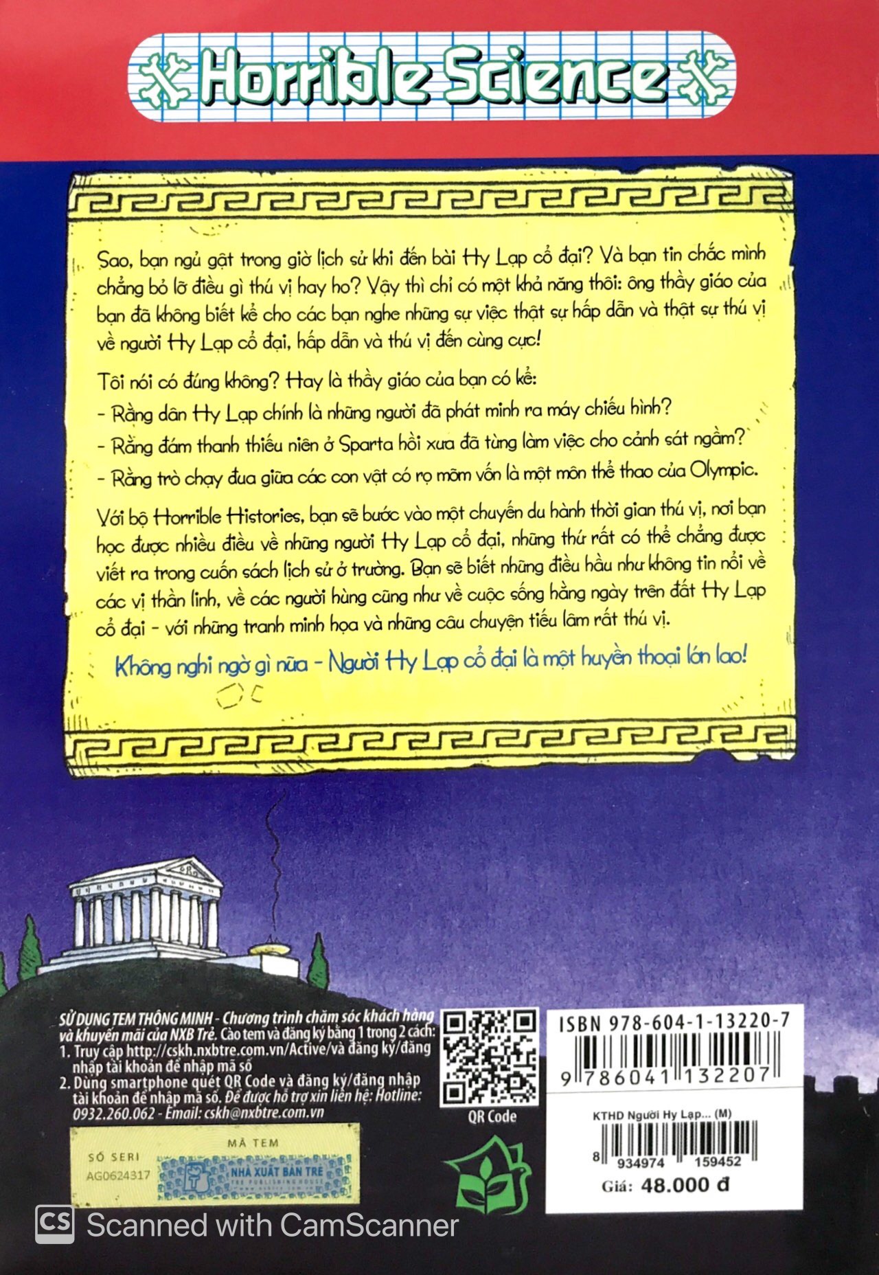 horrible historries - người hy lạp huyền thoại (tái bản 2019)