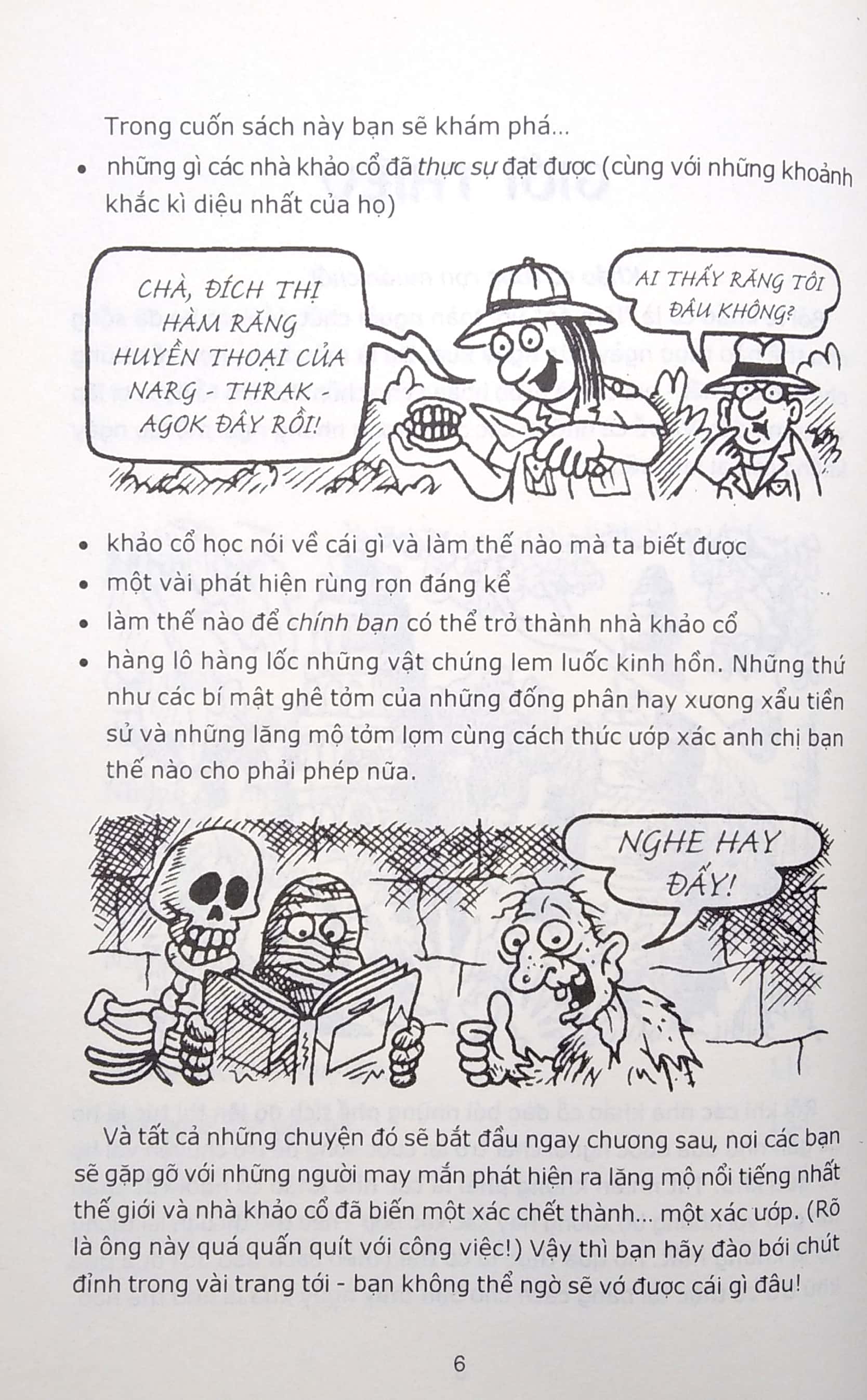 horrible knowledge: khảo cổ dễ sợ