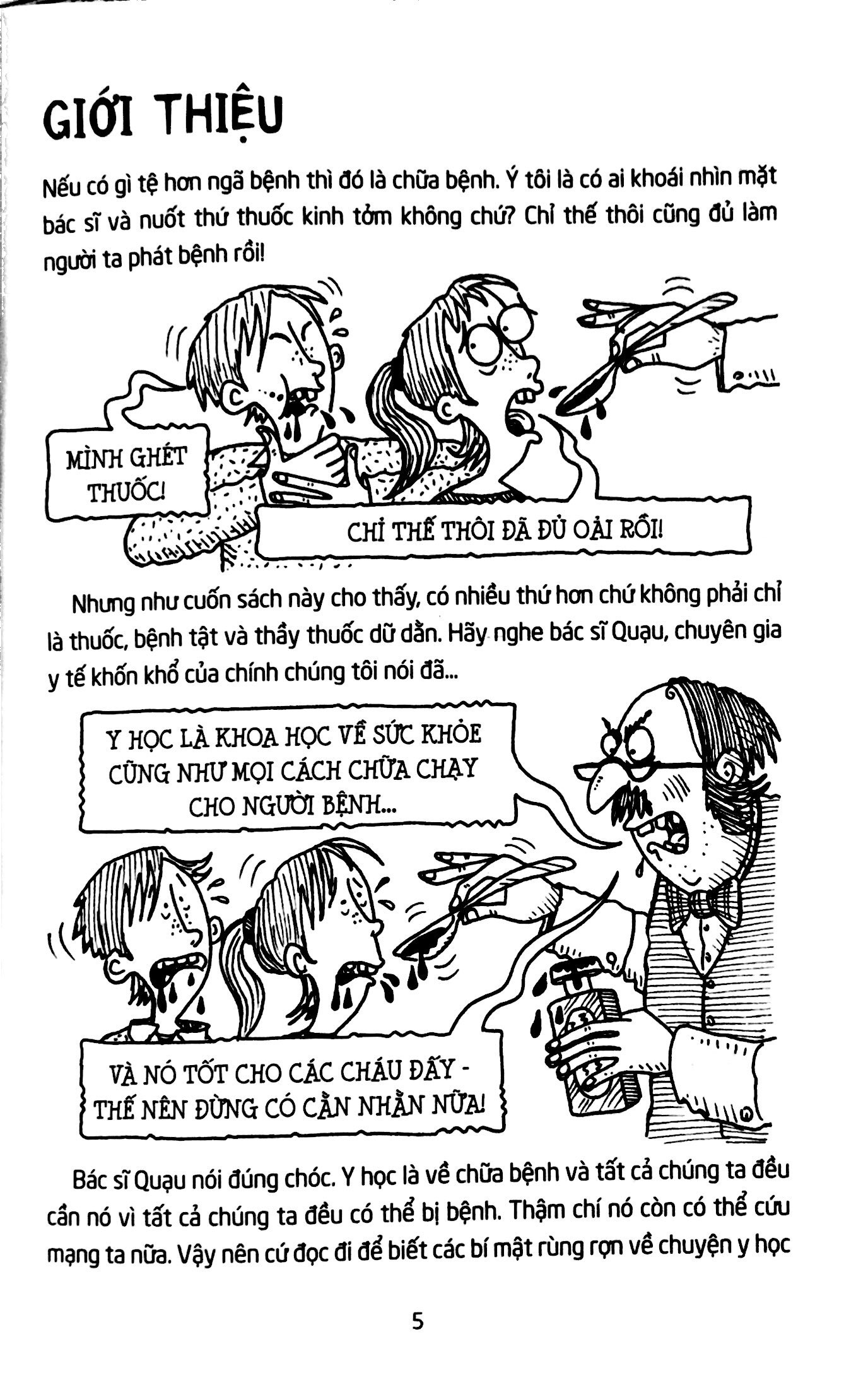 horrible science - bệnh tật từ thuốc thang ghê tởm đến mổ xẻ ghê rợn