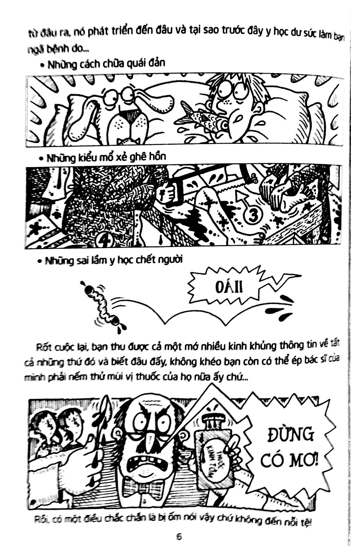 horrible science - bệnh tật từ thuốc thang ghê tởm đến mổ xẻ ghê rợn