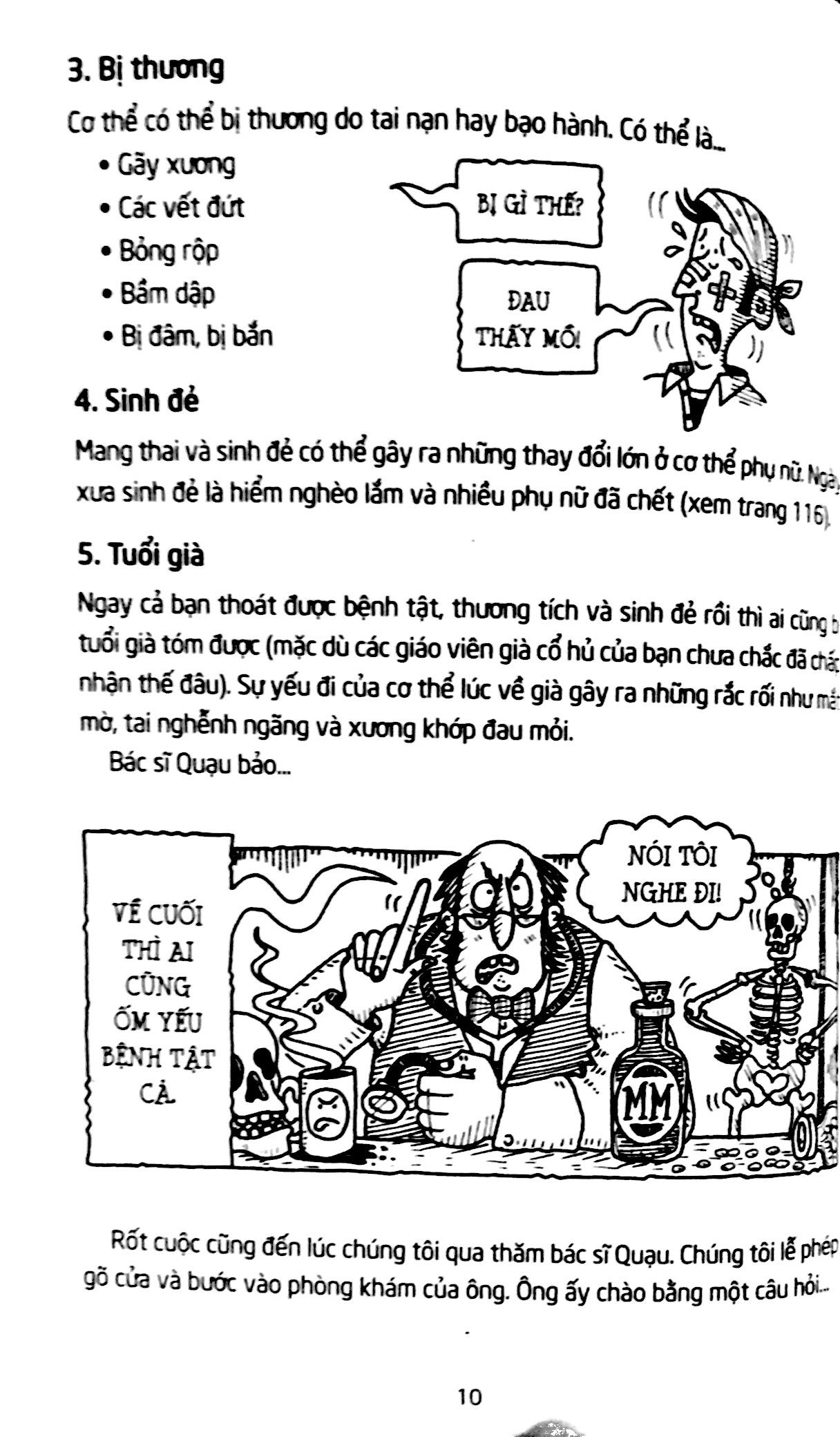 horrible science - bệnh tật từ thuốc thang ghê tởm đến mổ xẻ ghê rợn