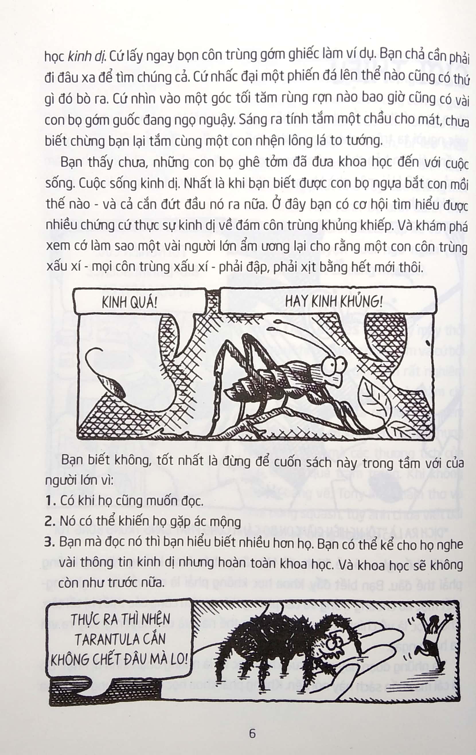 horrible science - côn trùng gớm ghiếc