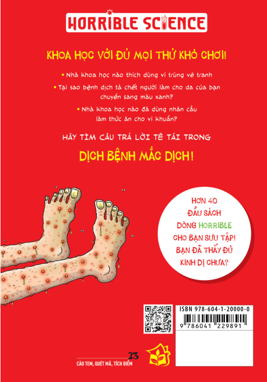 horrible science - dịch bệnh mắc dịch