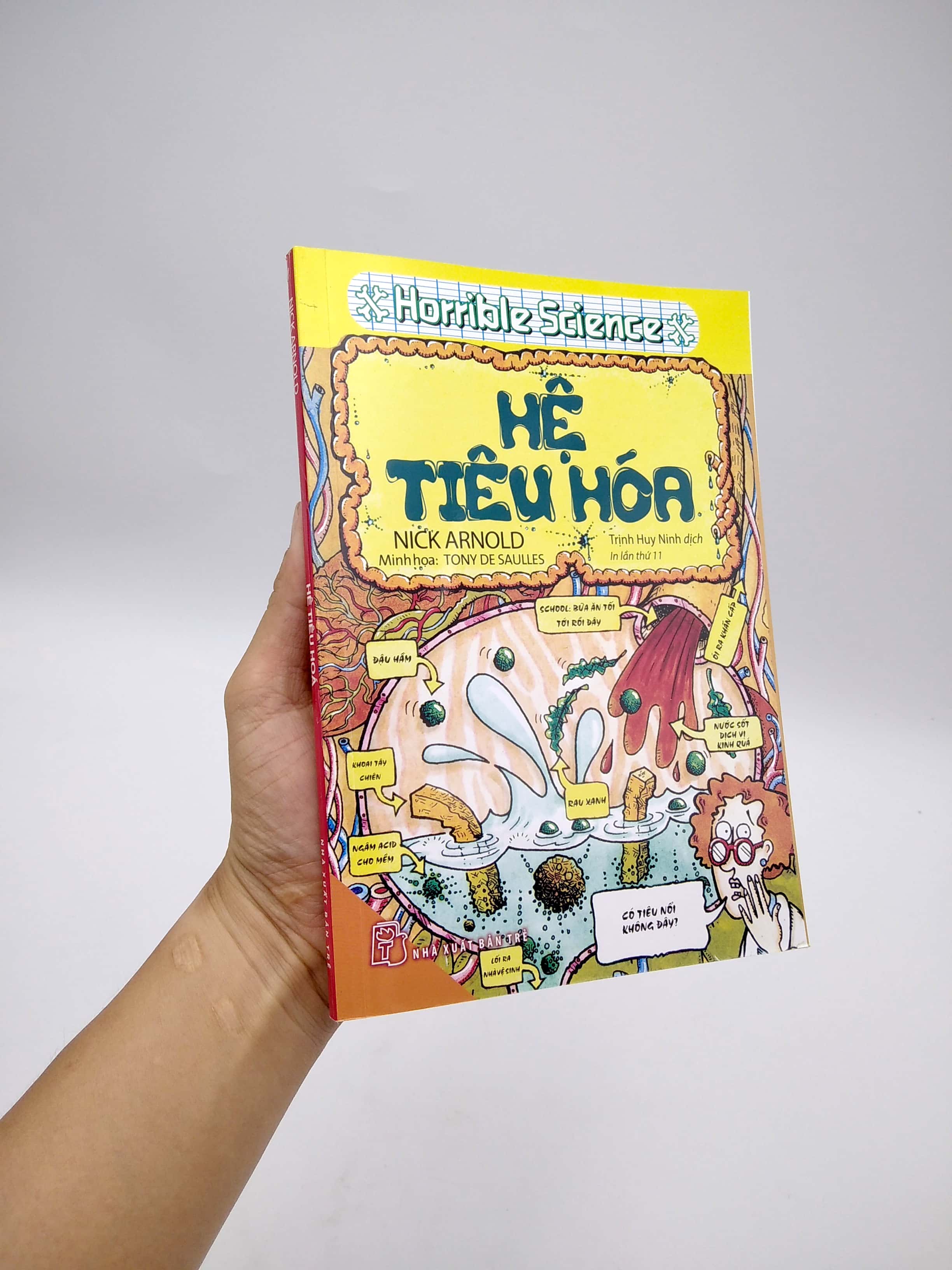 horrible science - hệ tiêu hóa (tái bản 2021)