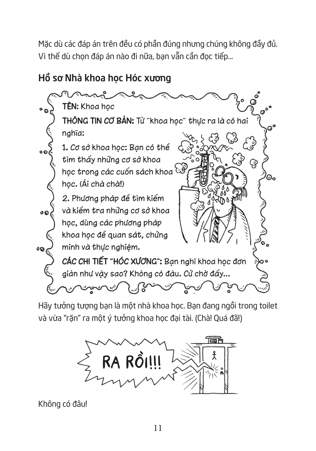 horrible science - nhà khoa học hóc xương