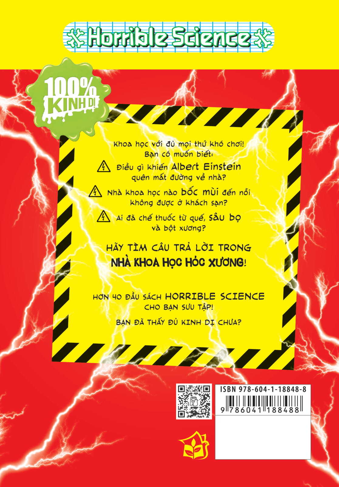 horrible science - nhà khoa học hóc xương