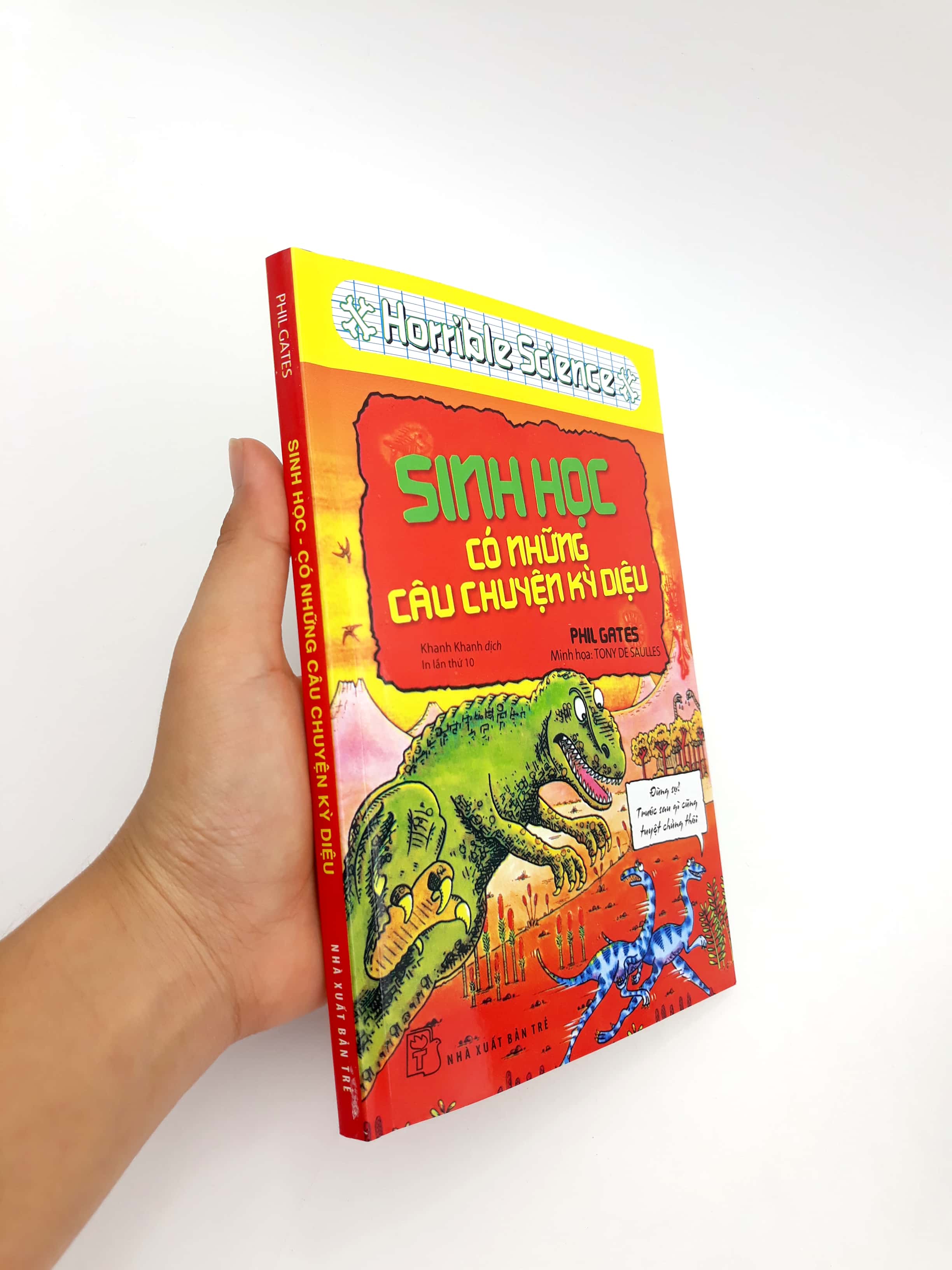 horrible science - sinh học có những câu chuyện kỳ diệu (tái bản 2021)