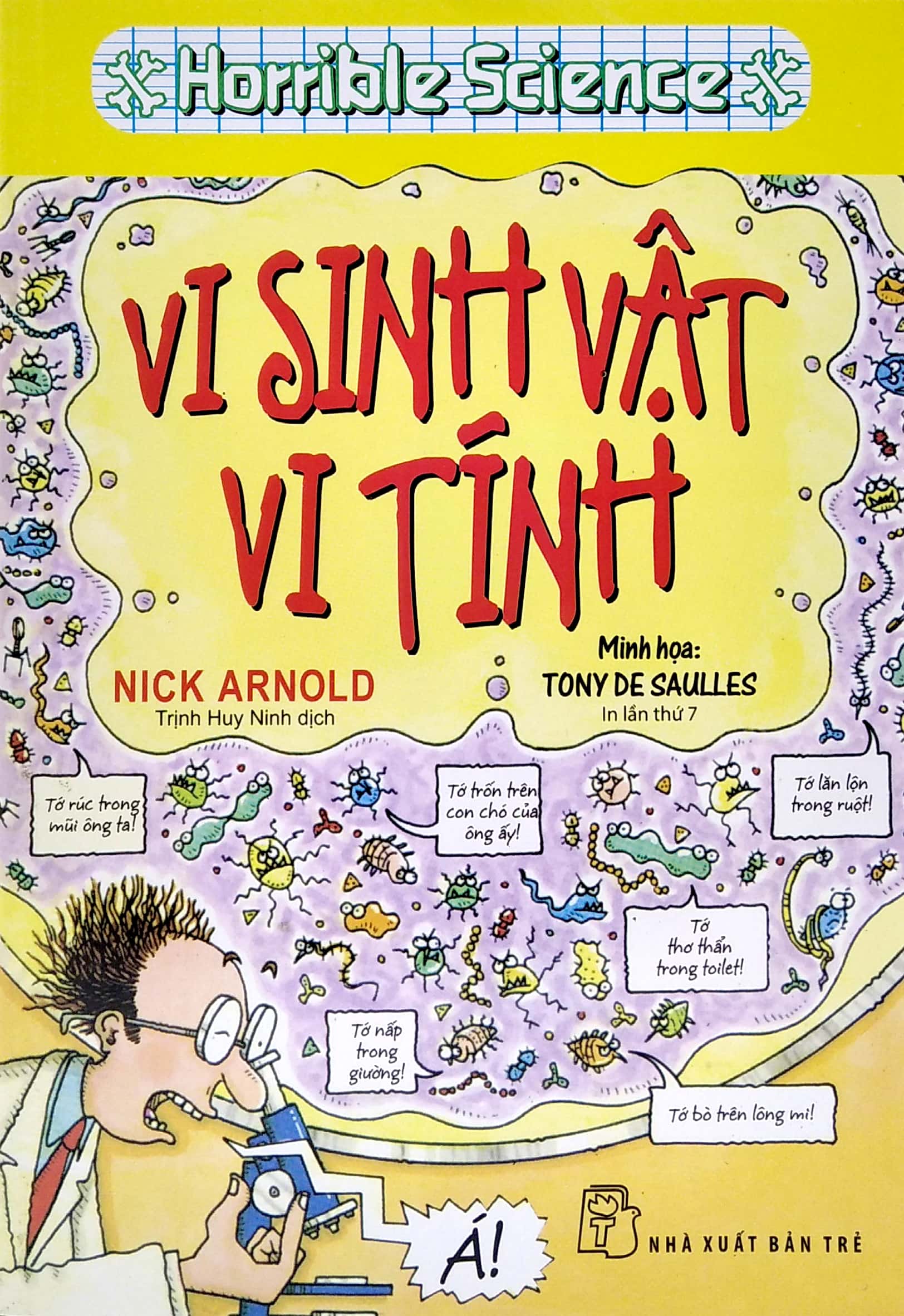 horrible science - vi sinh vật vi tính (tái bản 2021)