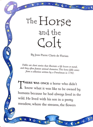horse stories: horse & the colt