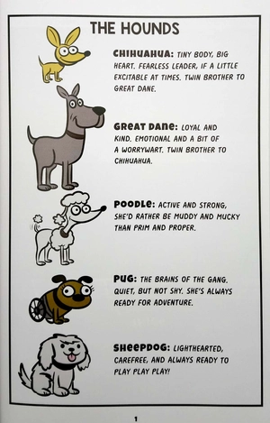 hound heroes #1: beware the claw!