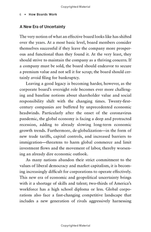 how boards work: and how they can work better in a chaotic world