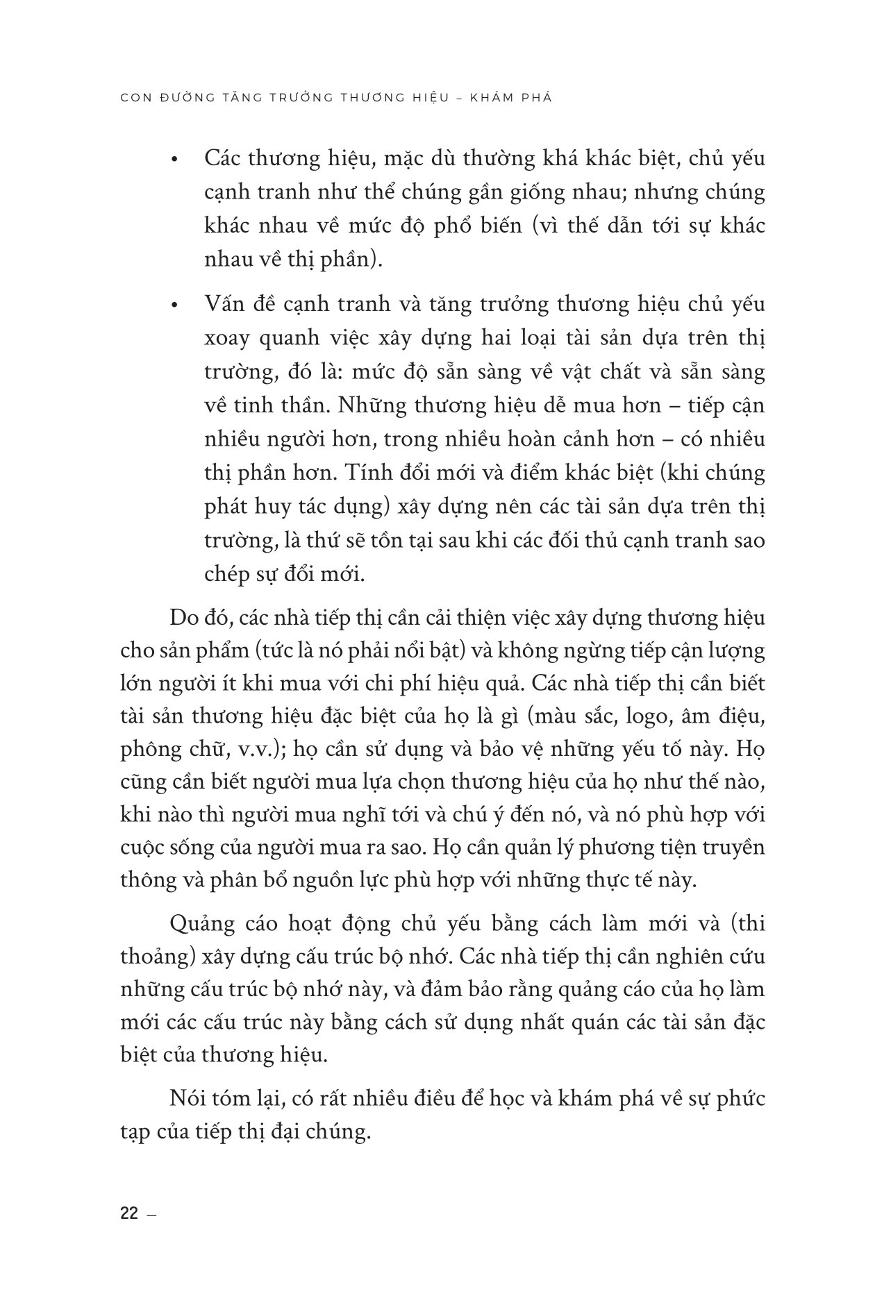 how brands grow - con đường tăng trưởng thương hiệu - khám phá (tái bản 2023)