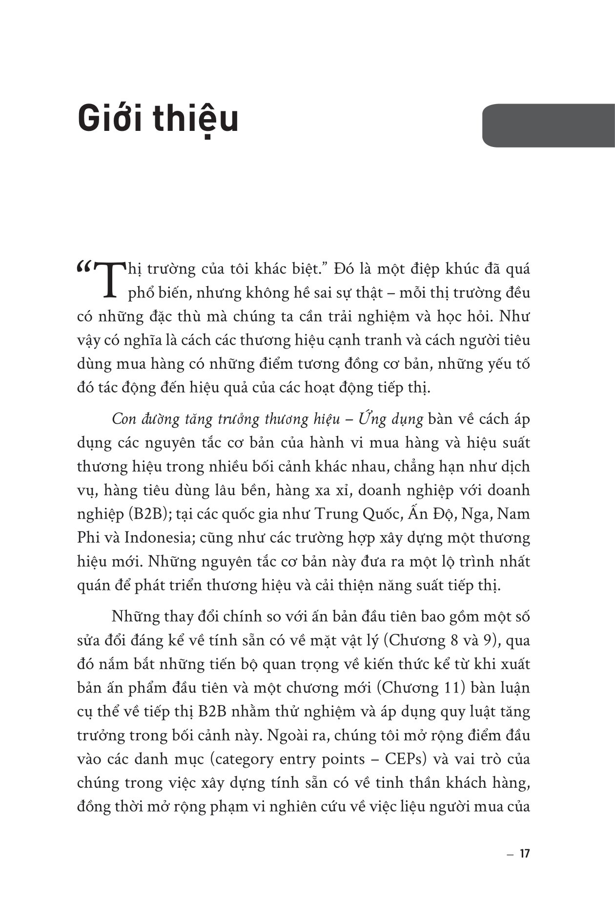 how brands grow - con đường tăng trưởng thương hiệu - ứng dụng