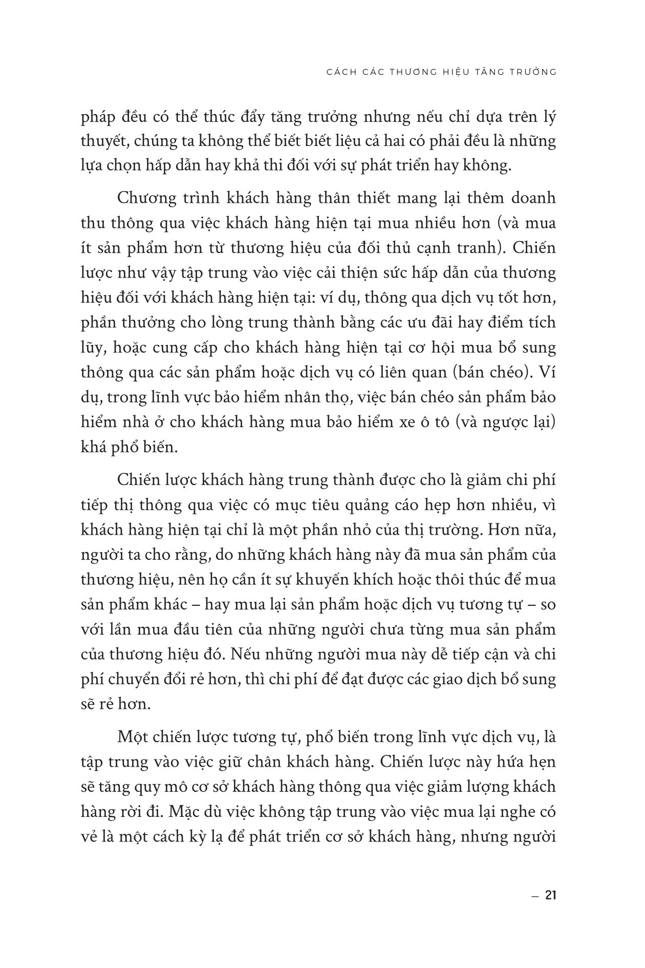 how brands grow - con đường tăng trưởng thương hiệu - ứng dụng