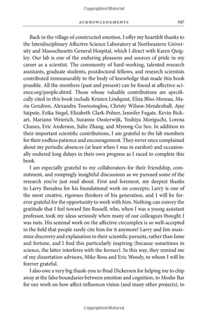 how emotions are made: the secret life of the brain