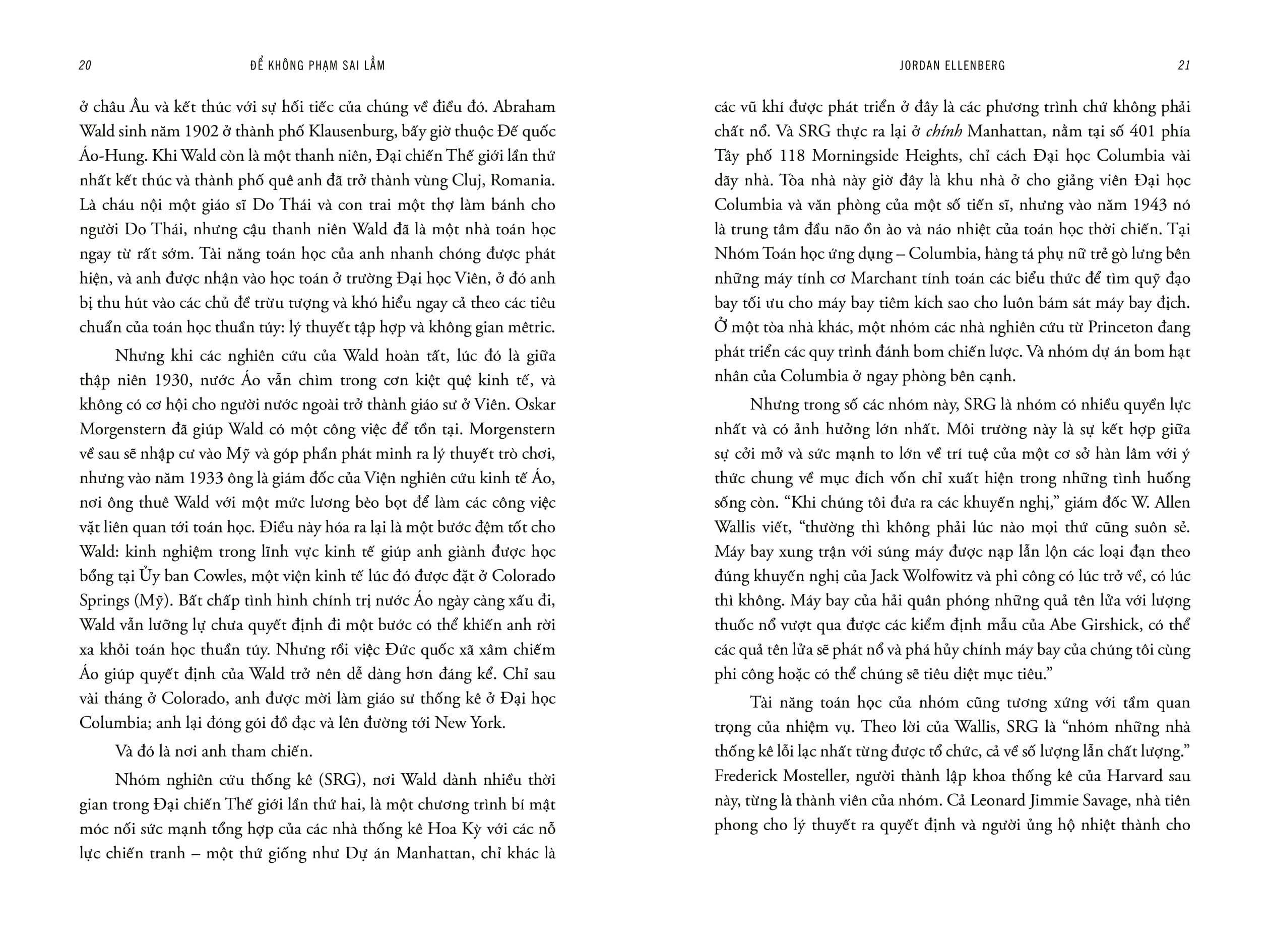 how not to be wrong - để không phạm sai lầm - toán học ẩn chứa trong cuộc sống