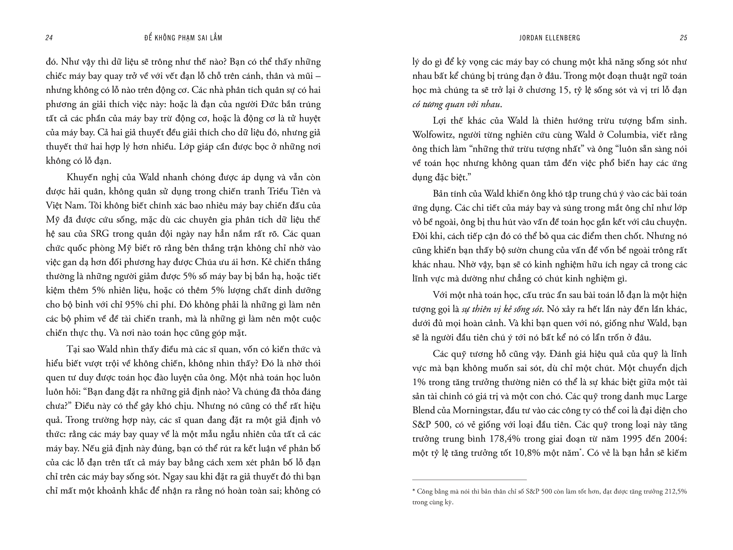 how not to be wrong - để không phạm sai lầm - toán học ẩn chứa trong cuộc sống