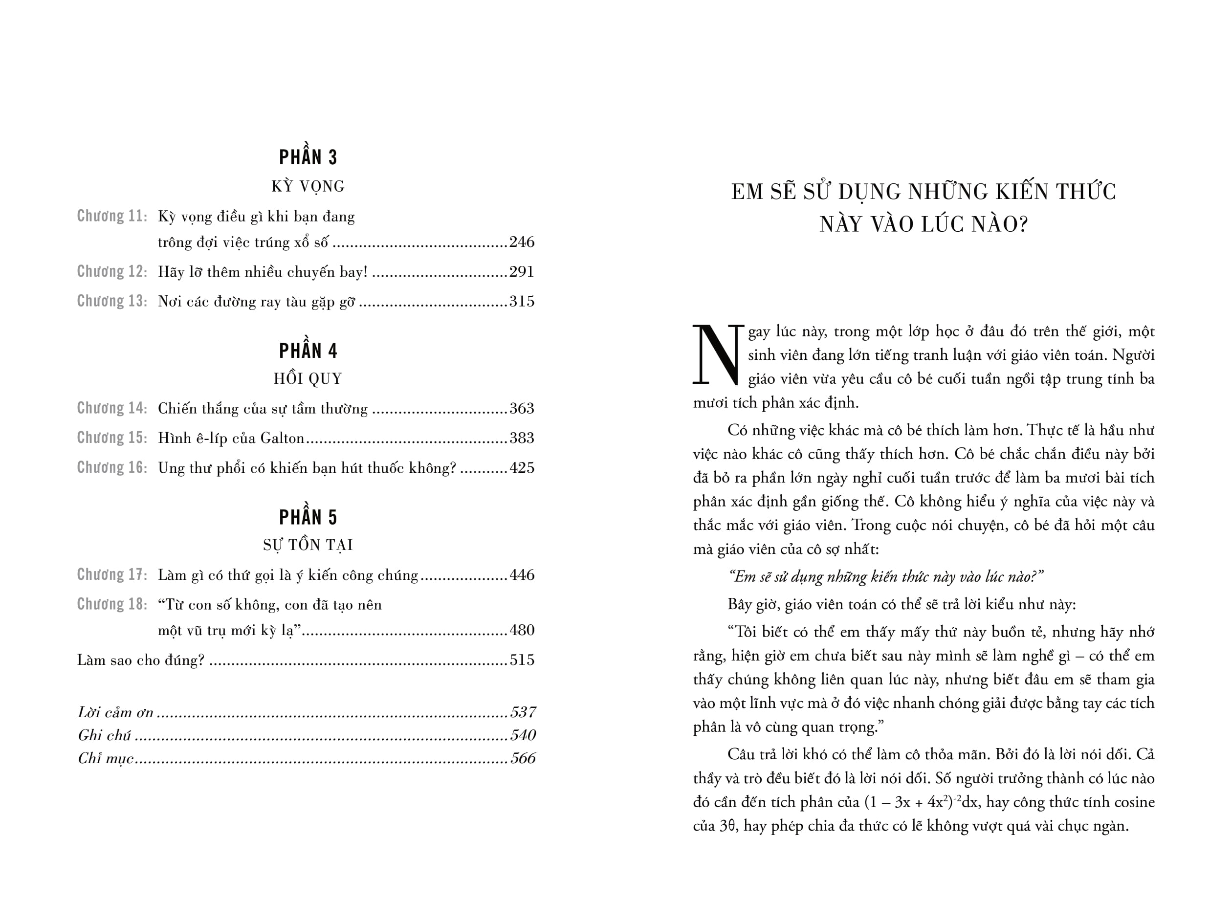 how not to be wrong - để không phạm sai lầm - toán học ẩn chứa trong cuộc sống