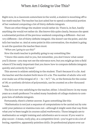 how not to be wrong : the hidden maths of everyday life