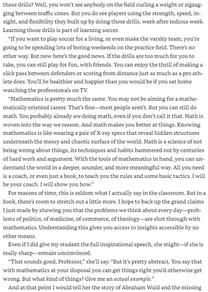 how not to be wrong : the hidden maths of everyday life