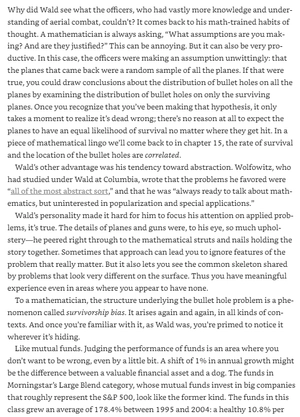 how not to be wrong : the hidden maths of everyday life
