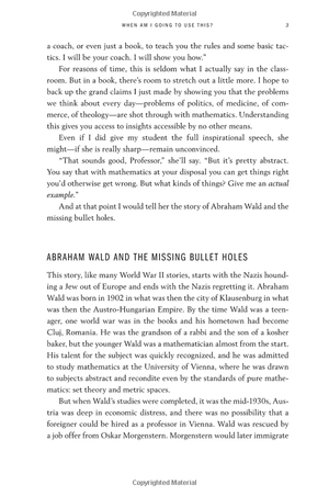 how not to be wrong: the power of mathematical thinking