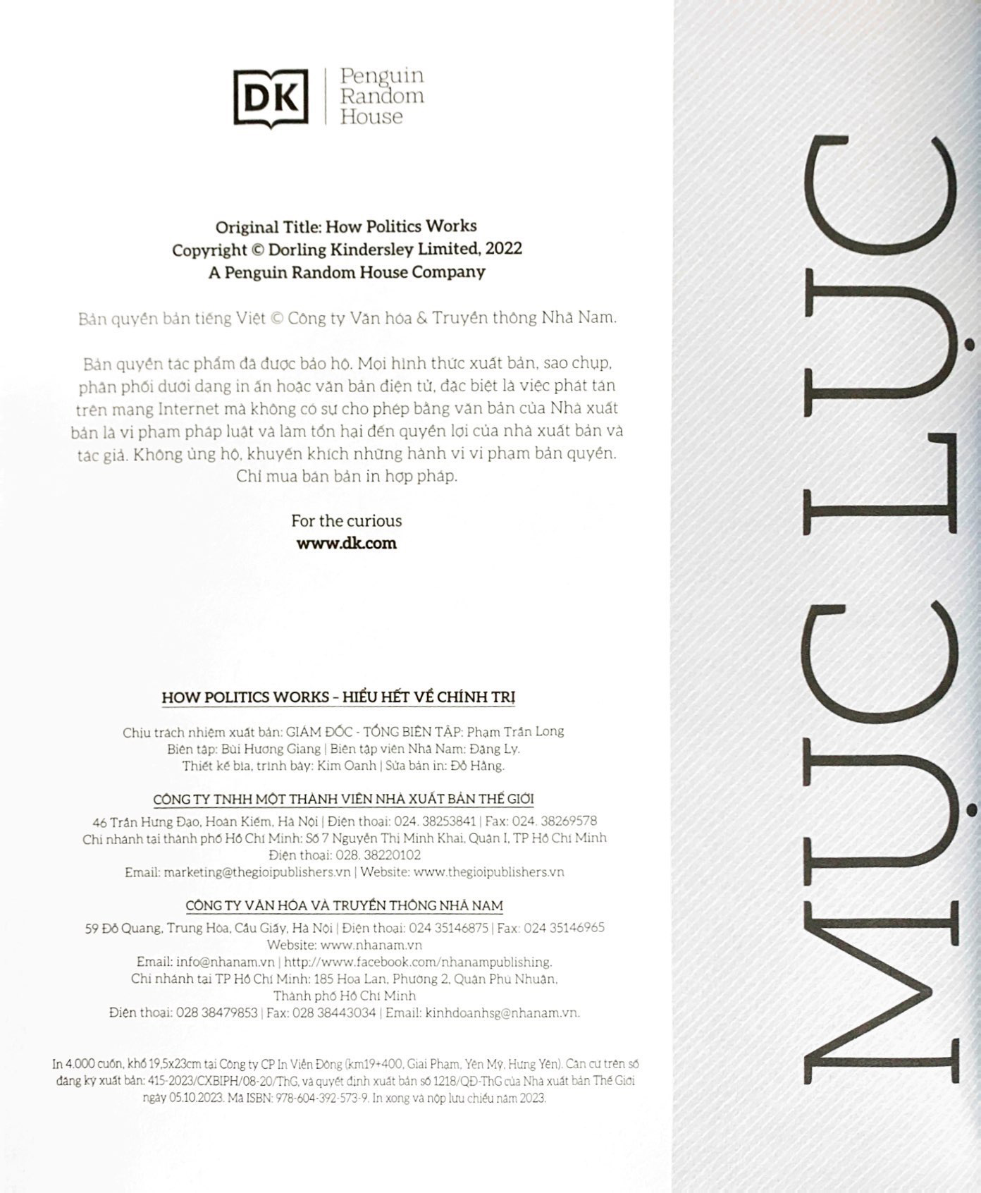 how politics works - hiểu hết về chính trị