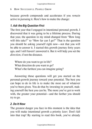 how successful people grow: 15 ways to get ahead in life