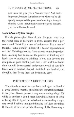how successful people think: change your thinking, change your life