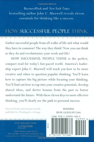 how successful people think: change your thinking, change your life