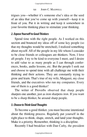 how successful people think: change your thinking, change your life