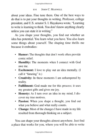 how successful people think: change your thinking, change your life