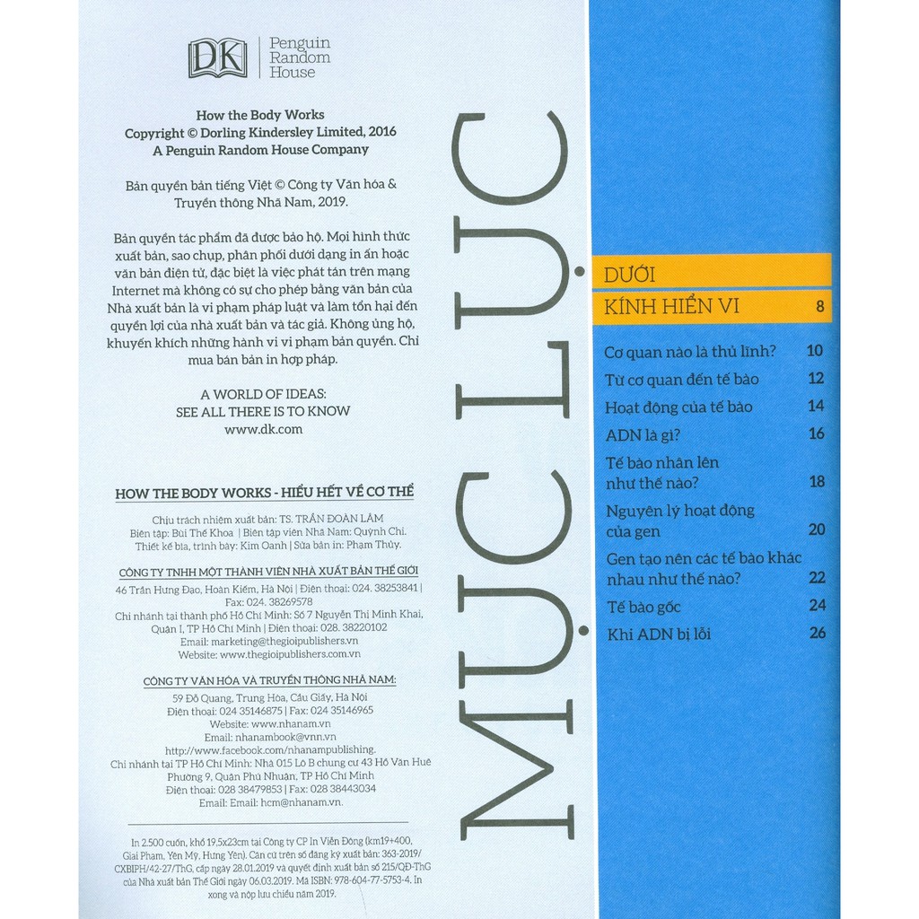how the body works - hiểu hết về cơ thể