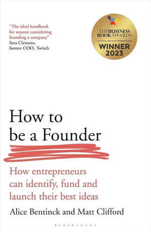 how to be a founder
