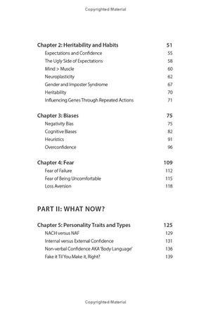 how to be confident: the no.1 sunday times bestseller