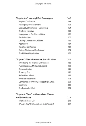 how to be confident: the no.1 sunday times bestseller