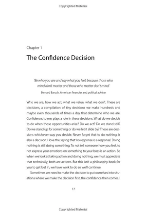 how to be confident: the no.1 sunday times bestseller