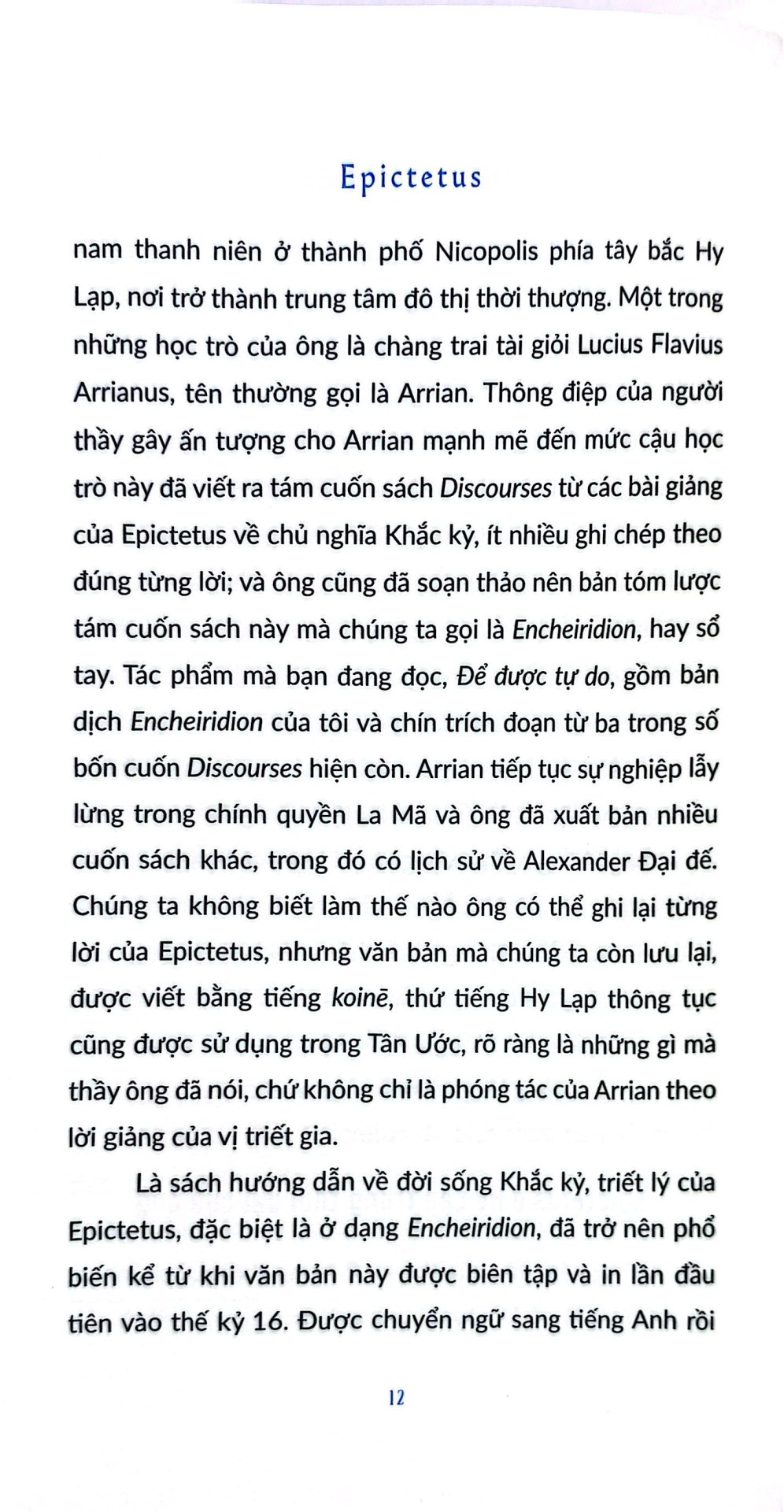 How To Be Free - De Duoc Tu Do - Lam Chu Cuoc Song Theo Triet Ly Co Dai