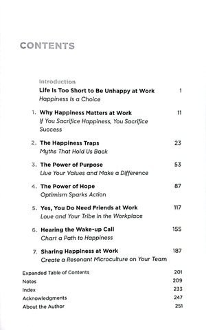 how to be happy at work