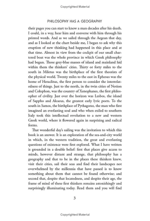 how to be - life lessons from the early greeks